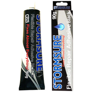 Stormsure Flexible Repair Adhesive 90g Black - Black by Stormsure