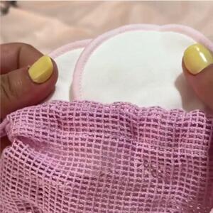 Bamboo Makeup Remover Pads - Pink by Give Me Cosmetics