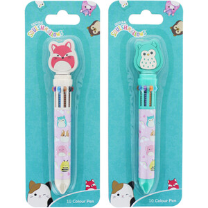 10 Colour Squishmallows Pen by Squishmallows