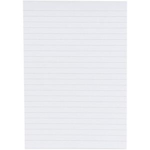 Ruled Writing Pad by i-doodle