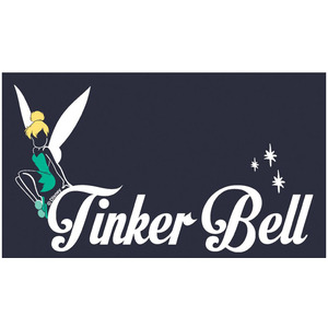 DISNEY Peter Pan Tinker Bell Cosmetic Case - Blue by DISNEY