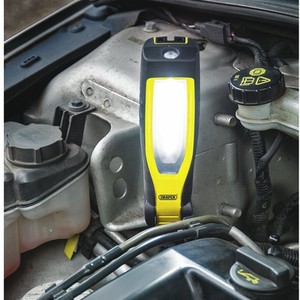 Draper COB Rechargeable LED Inspection Lamp - Yellow / 7W by Draper