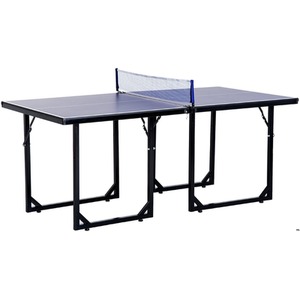 HOMCOM 6FT Folding Table Tennis - Blue by HOMCOM