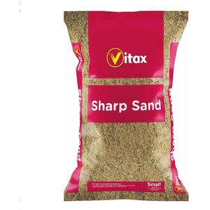 Vitax Horticultural Sharp Sand Paving Patio Potting Sand Lime Free Small 4kg - Brown by Vitax