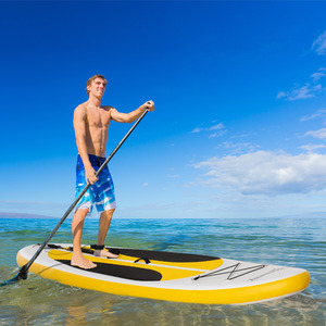 Outsunny 10ft Inflatable Board - Yellow by Outsunny