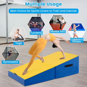 Incline Gymnastics Mat by Costway