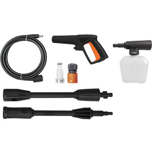 Saber 1200W Pressure Washer - Black and Orange by Saber