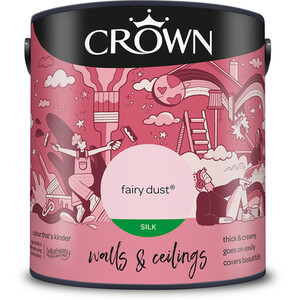 Crown Walls and Ceilings Silk Emulsion by Crown Paints