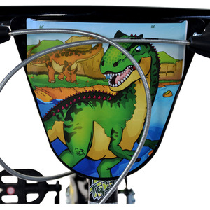 Dinosaur 14-inch Bicycle - Black by Dino Bikes