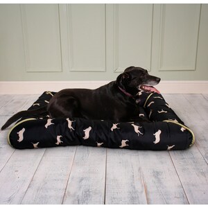 Water Resistant Canvas Dog Mattress - XL - Black by Dreampaws