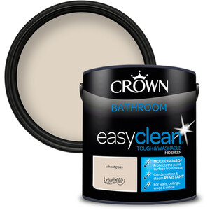 Crown Easyclean Bathroom Paint - Wheatgrass by Crown Paints