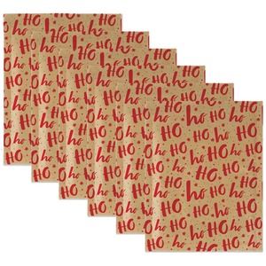 6 Christmas Padded Mailing Bags Bubble Envelopes HoHoHo H 27x36cm by Tallon