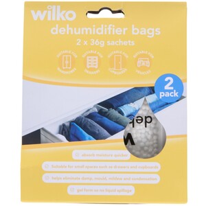 Pack of 2 Sachet Dehumidifier Bags
