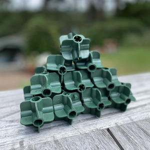 Bamboo Cane Flexible Fruit Cage Connectors - Green / 40 by Selections