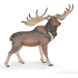 PAPO Dinosaurs Megaloceros Toy Figure - Brown by PAPO