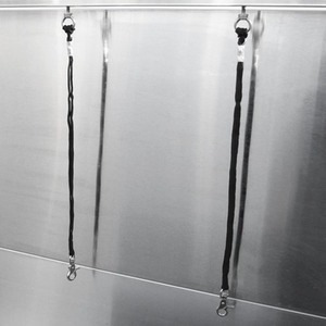 Dog Grooming Steel Wash Station 600mm - Silver by Monstershop