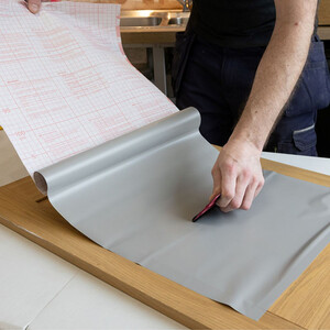 d-c-fix Matt Effect Self Adhesive Vinyl Film - Grey by d-c-fix