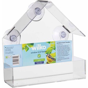 Window Bird Feeder - Clear