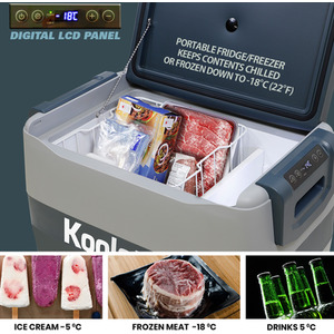 Koolatron SmartKool Bluetooth Enabled Cooler Freezer - Silver / 30l by Koolatron