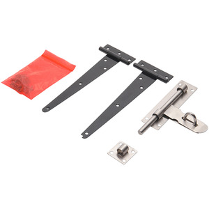 Wooden Garden Gate with Diamond Lattice - Grey / 90cm / 120cm by lifeideas