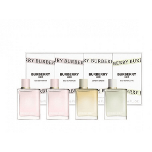 Burberry Her Miniature's Gift Set 4 x 5ml - Black by Burberry