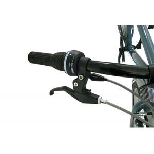 Falcon Explorer 19-inch Hybrid Bike - Grey & Blue by Falcon