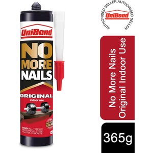 UniBond No More Nails Original Heavy Duty Adhesive Cartridge for All Surface - Buy 1 by Unibond