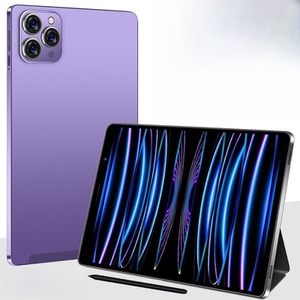 New 8 Inch Large Screen Smart Tablet wifi Wireless 4G Bluetooth Tablet PC - Purple