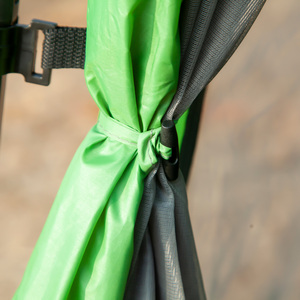 Outsunny 6 Person Camping Tent Pop-up - Green, Black by Outsunny