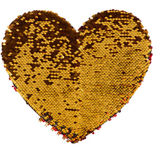 Heart Sequin Notebook - Multicolour