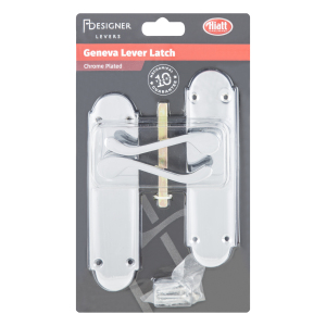 Brora Door Latch - Chrome by Hiatt