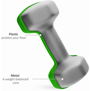 SPORTNOW Dumbbells Set with Carry Rack by SPORTNOW