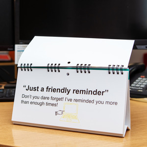 As Per My Last Email Flip Book - Multicolor by Boxer Gifts