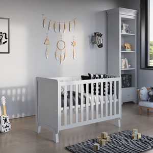 Francis Cot Bed With Mattress - White by Love For Sleep