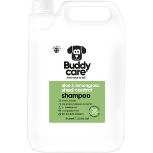 Buddycare Shed Control Dog Shampoo Aloe and Lemongrass 5 Litres - Neutral by Buddycare