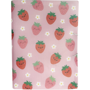 Strawberry File Holder - Pink