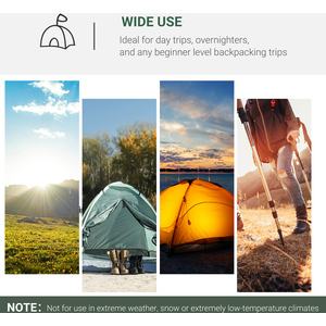 Outsunny Weatherproof 2 Room Tent by Outsunny