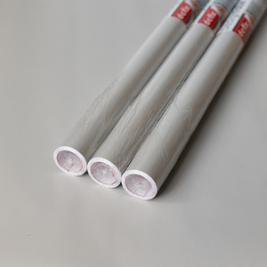 dc fix Matt Light Grey Self Adhesive Vinyl Wrap for Kitchen Doors and Furniture - Light Grey / 67.5cm x 2m (pack of 3) by d-c-fix