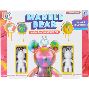 Marble Pouring Keyring Kit by Craft Hub