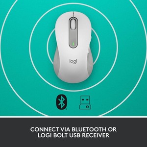 logitech Mouse Signature M650 Large Left Handed - Off White