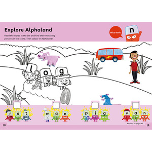 Alphablocks Fun Learning Workbook 3-5 yrs - AB