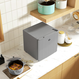 HOMCOM 46 Litre Table Top Fridge Mini Fridge with Chiller Box by HOMCOM