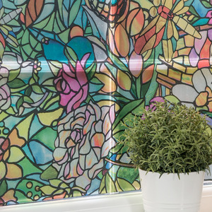 dc fix Tulia Self Adhesive Vinyl Wrap for Windows by d-c-fix