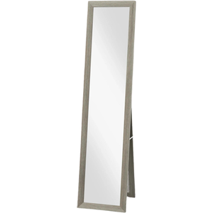 Rustic Full Length Mirror Freestanding Or Hanging - Grey by Pirlo Plush