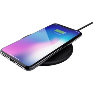 Trust Viro Qi Fast Wireless Charger 15W with USB-C Connection Black - Black by Trust