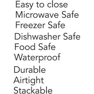 24 Piece Food Storage Containers Set With Boxes Lids - Clear by Gr8 Home