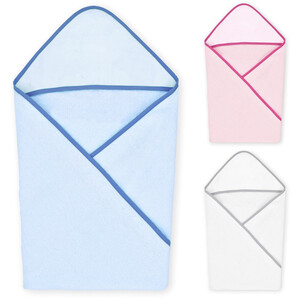 Hooded Towel Wrap - Pink by My Little World