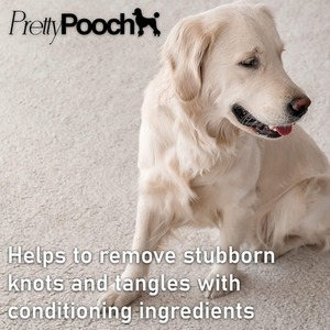 Baby Powder Fragrance Dog Shampoo 2 Litres and Detangling Spray 250ml - Clear by Pretty Pooch