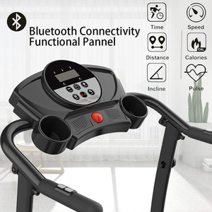 FIT4YOU Folding Electric Treadmill - Black by FIT4YOU