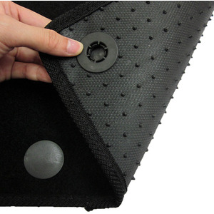 Nissan Qashqai Mk2 2014-2020 Tailored Car Mats Black Floor Set - Black by Easimat